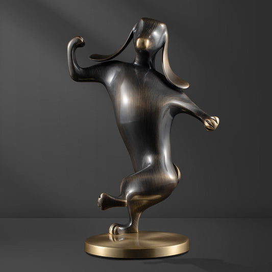 Affordable Luxury High-end Brass Dog Home Decor For The Living Room