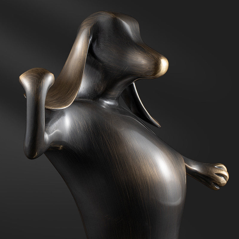 Affordable Luxury High-end Brass Dog Home Decor For The Living Room