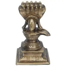 Premium Brass Shivling Statue – Sacred Mahadev Idol for Abhishekam, Home Worship & Positive Energy - Brass Shivling Statue Gift