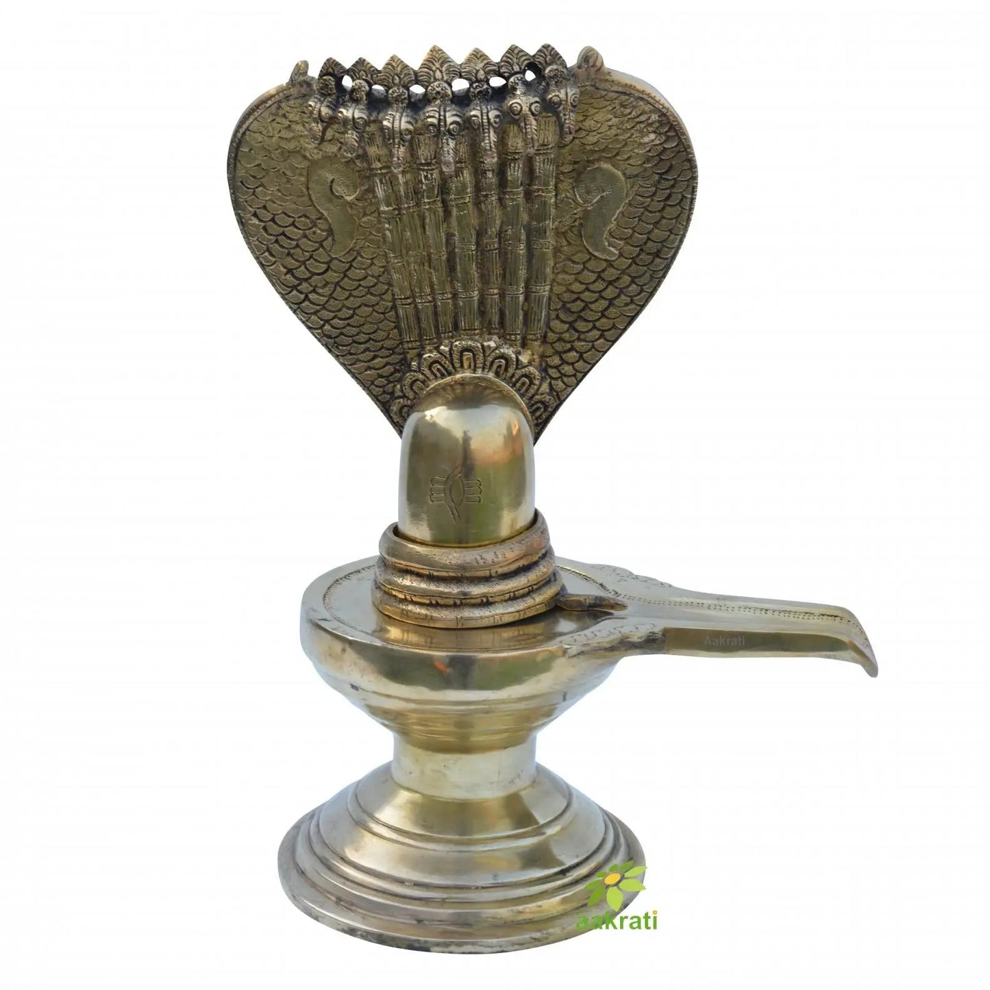 Brass metal Shiv linga for pooja ghar/temple
