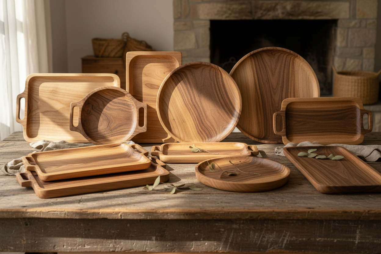 Handcrafted Trays