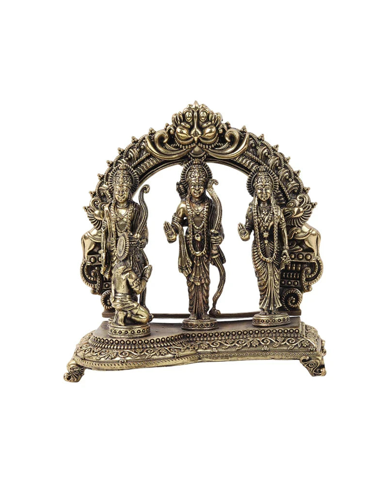 Brass Ram Darbar God Idol Decorative Showpiece for Home
