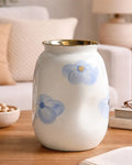 Ceramic Vase with Speckled Finish for Modern Decor