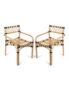 Bamboo Chairs for Living Room and Outdoor Relaxation