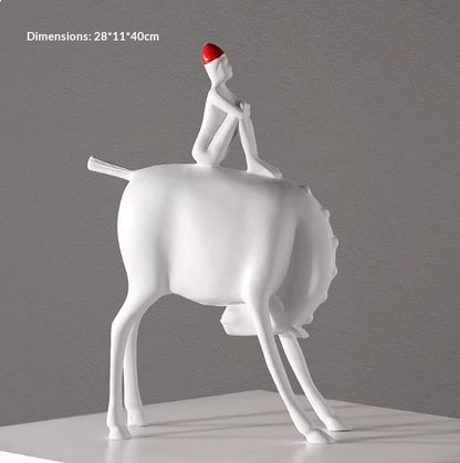 Modern Home Decor Ornaments Light-luxury Art Pieces For The Living Room