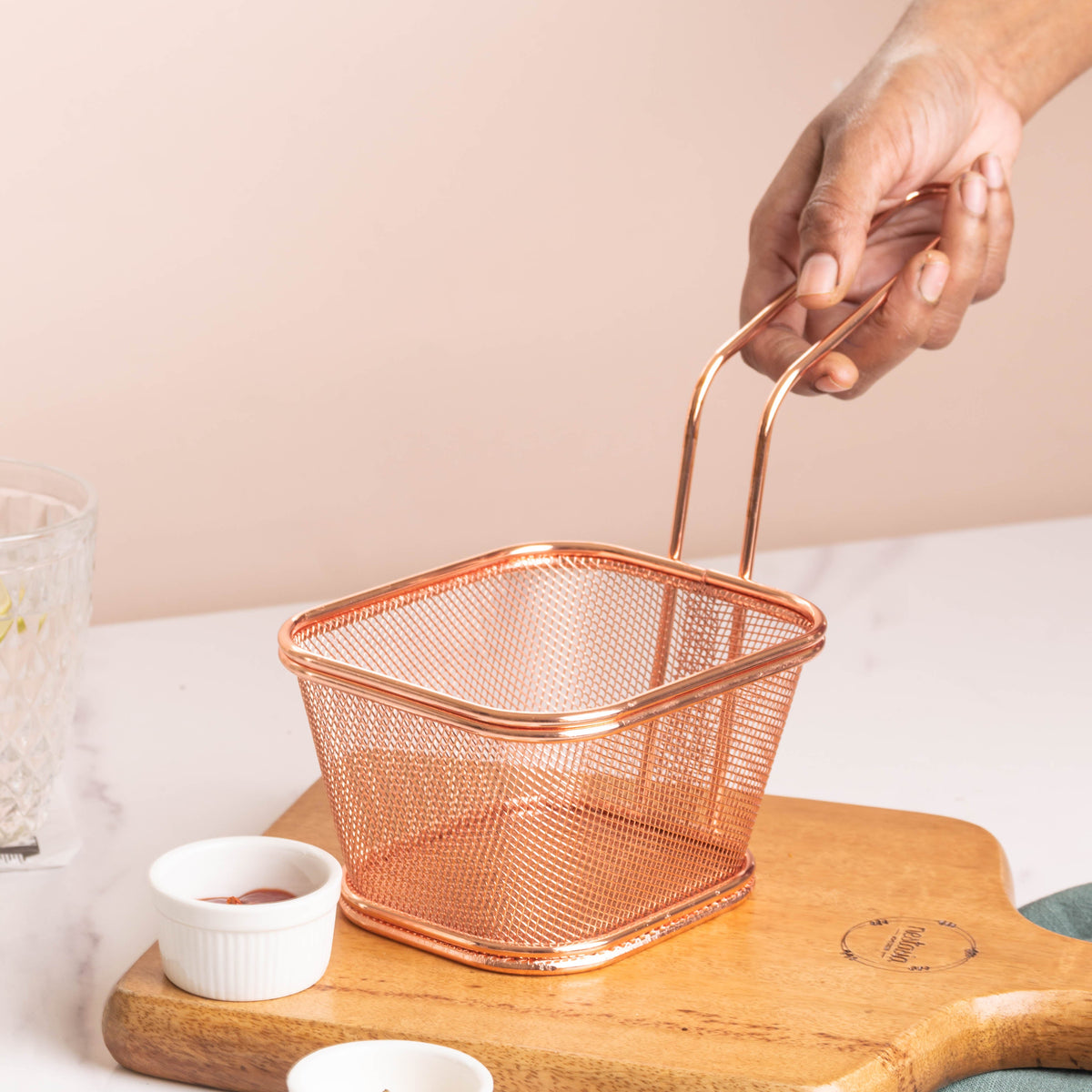 Meshed Snack Basket Nestasia