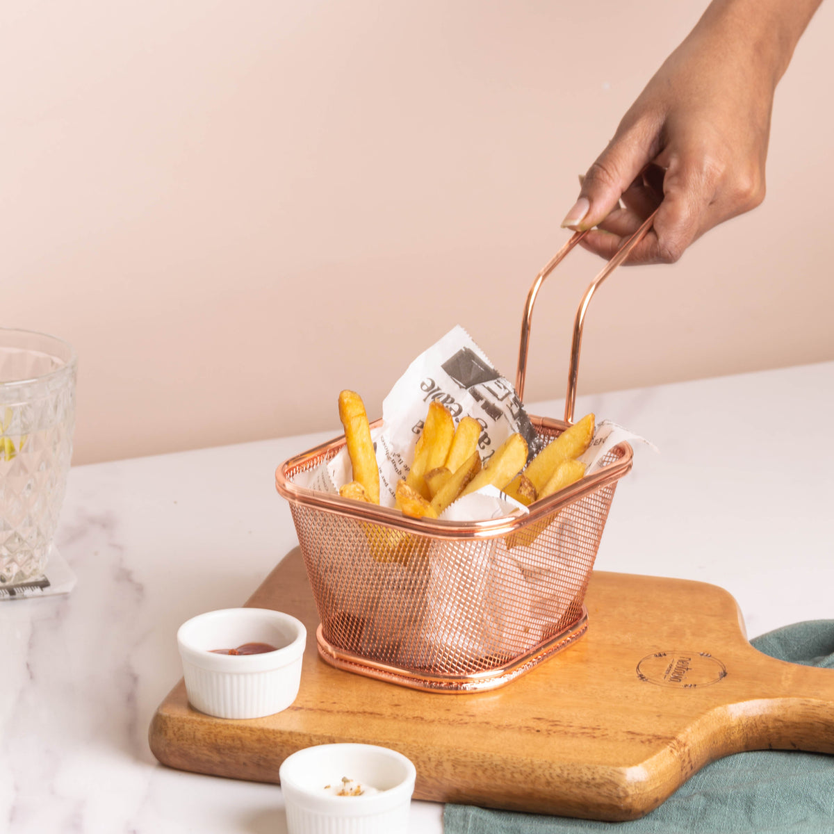 Meshed Snack Basket Nestasia
