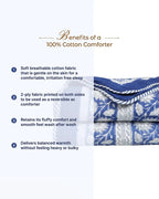 Luxury Pure Cotton Comforter for Soft and Breathable Bedroom Bedding