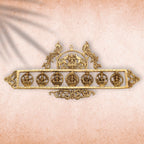 Brass Ashtalakshmi Wall hanging  (12 Inch) Vedansh Craft