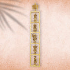 Brass Dashavatara / Vishnu Avatar Wall Hanging Set Vedansh Craft