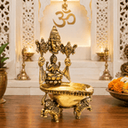 Brass Balaji Lakshmi Lightweight Diya Vedansh Craft