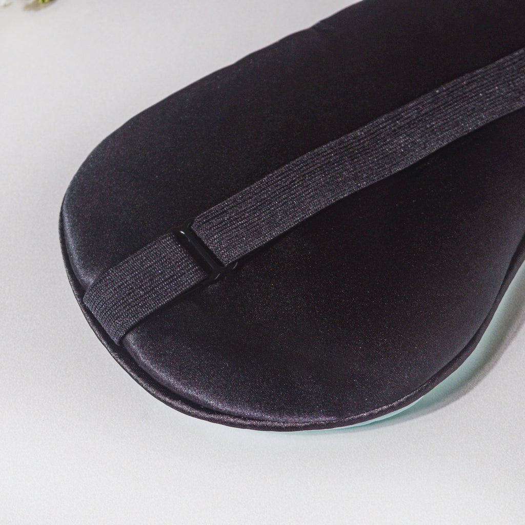 Aqua Blue Travel Eye Mask Nestasia