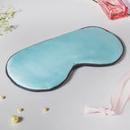 Aqua Blue Travel Eye Mask Nestasia
