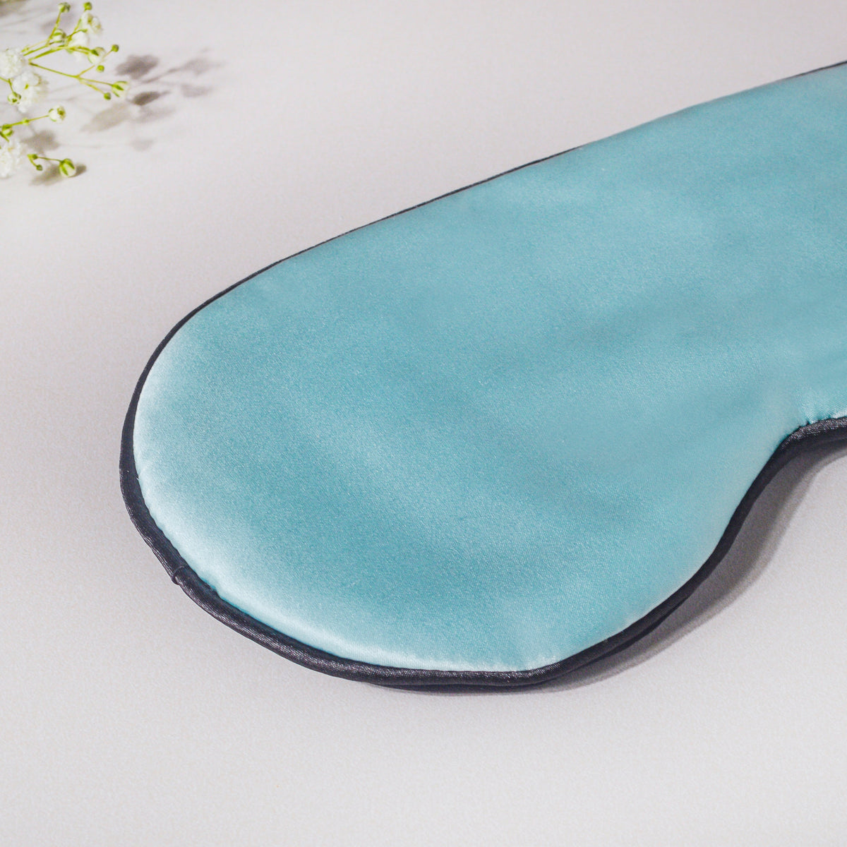 Aqua Blue Travel Eye Mask Nestasia