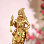 Brass Standing Krishna Idol (12.5 Inch) Vedansh Craft