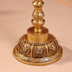 Brass Superfine Kamdhenu Long Lamp (33 Inch) Vedansh Craft