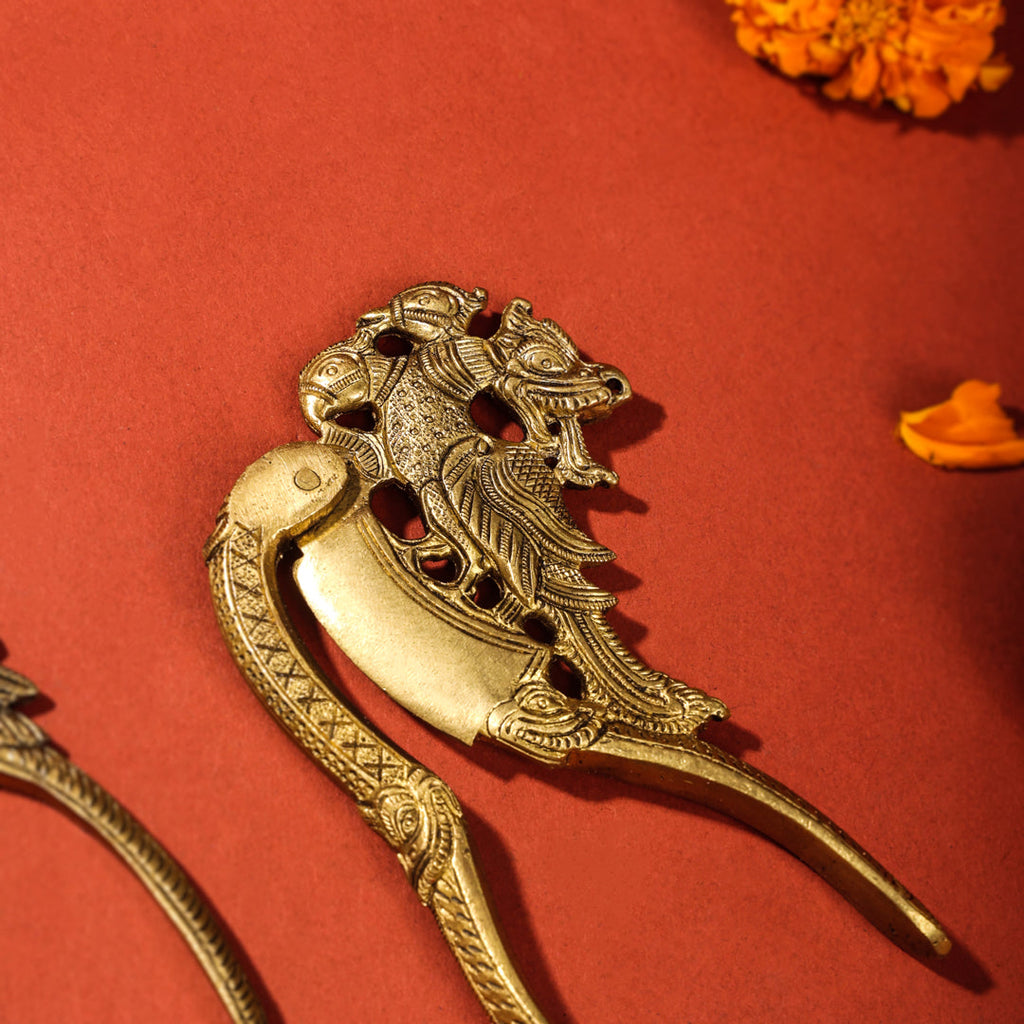 Brass Betel Nut Cutter Vedansh Craft