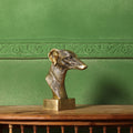 Brass Dog Head Figurine (9 Inch) Vedansh Craft