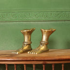 Brass Divine Goddess LakshmI Feet/Charan (5.5 Inch) Vedansh Craft