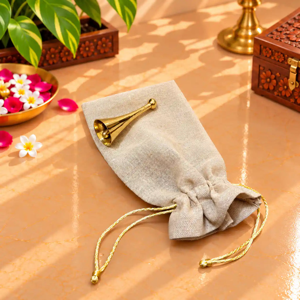Brass Pooja Potli Gift Hamper: Bulk Corporate Gifting Vedansh Craft
