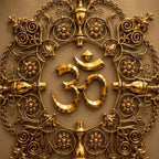 Brass Om Mandala / Kalakruti Wall Hanging (36 Inch) Vedansh Craft