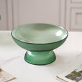 Ribbed Emerald Fruit Bowl Large Nestasia