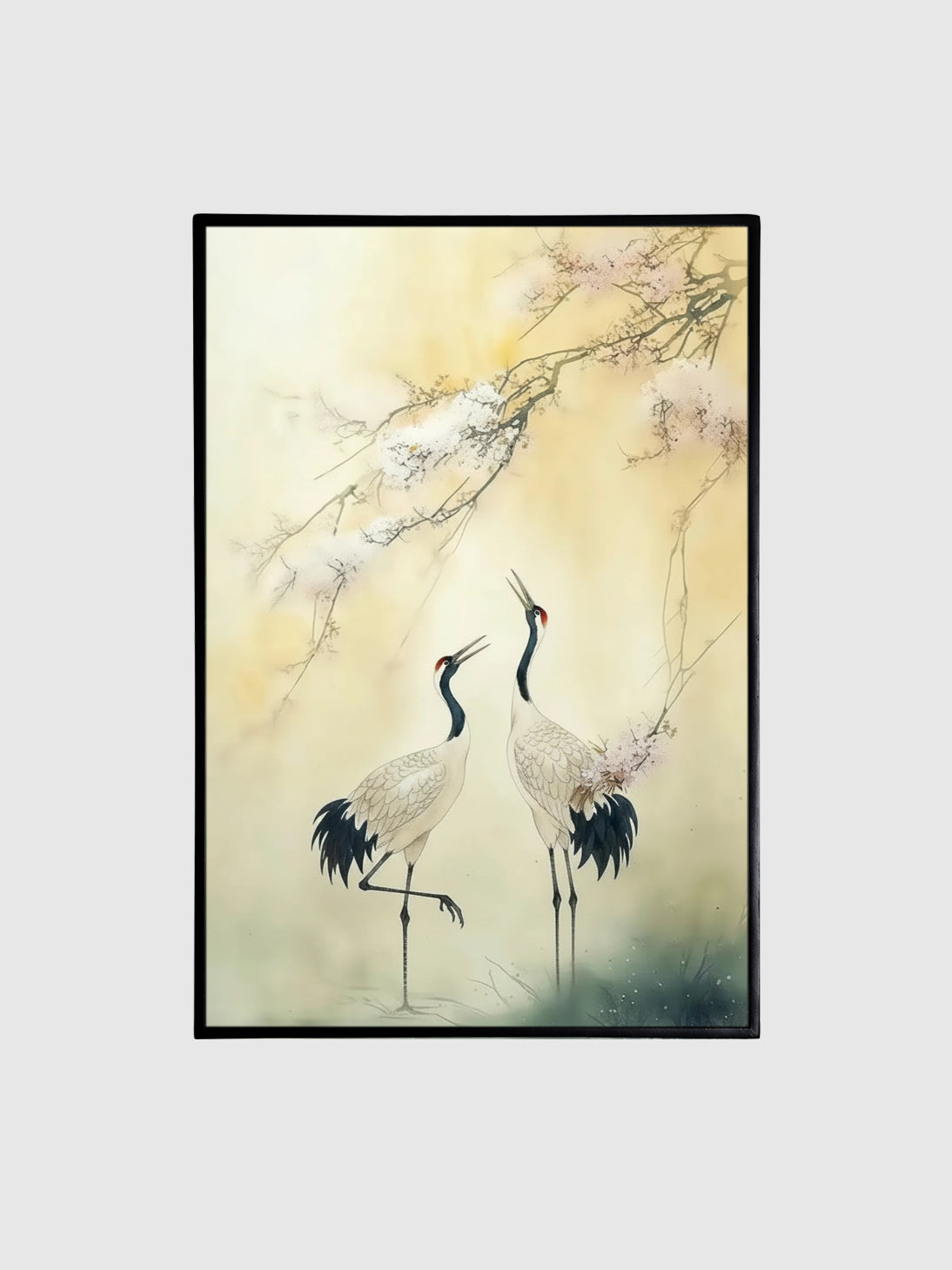 By Your Side | Printed Canvas Wall Art Contrast Living