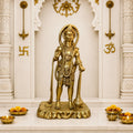 Brass Standing Hanuman Statue (25 Inch) Vedansh Craft