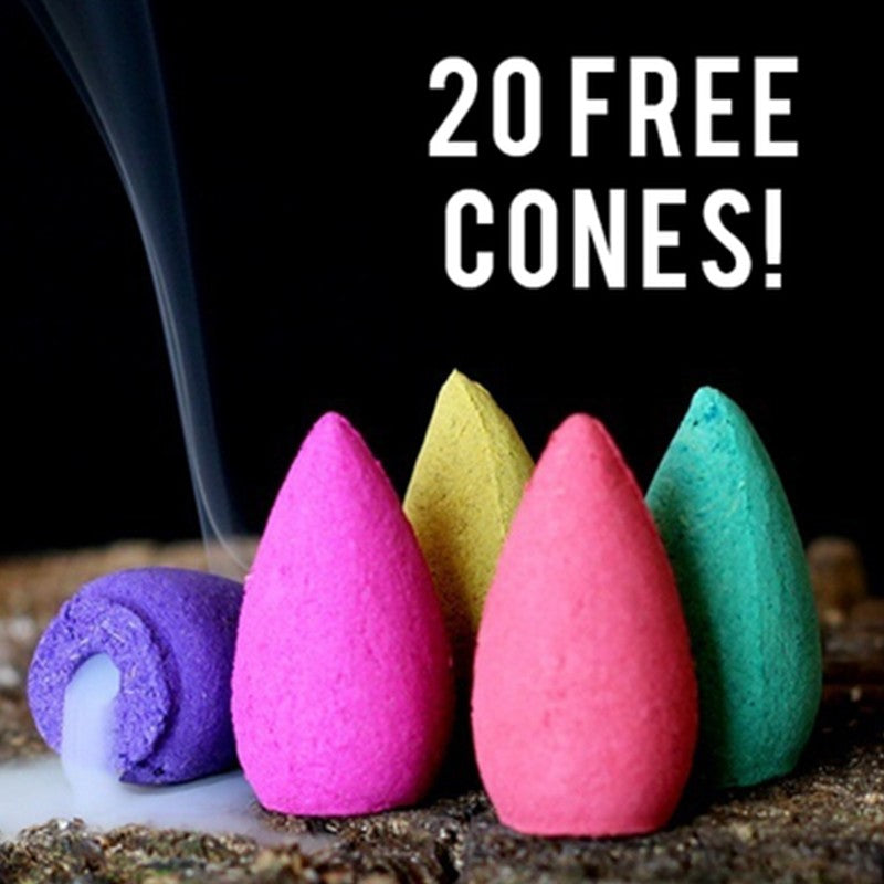 Waterfull Incense Burner20 Cones Included kafalo