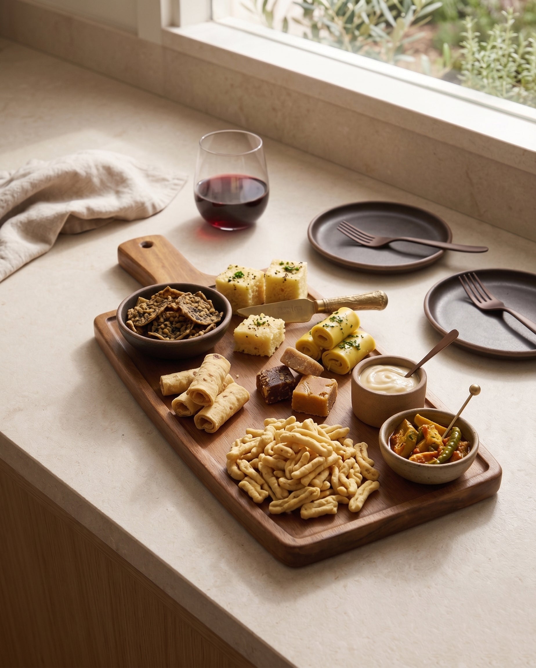 The Social Table Cheese Board Contrast Living