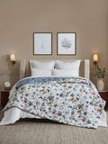 Botanish Reversible Printed Summer Quilt Contrast Living