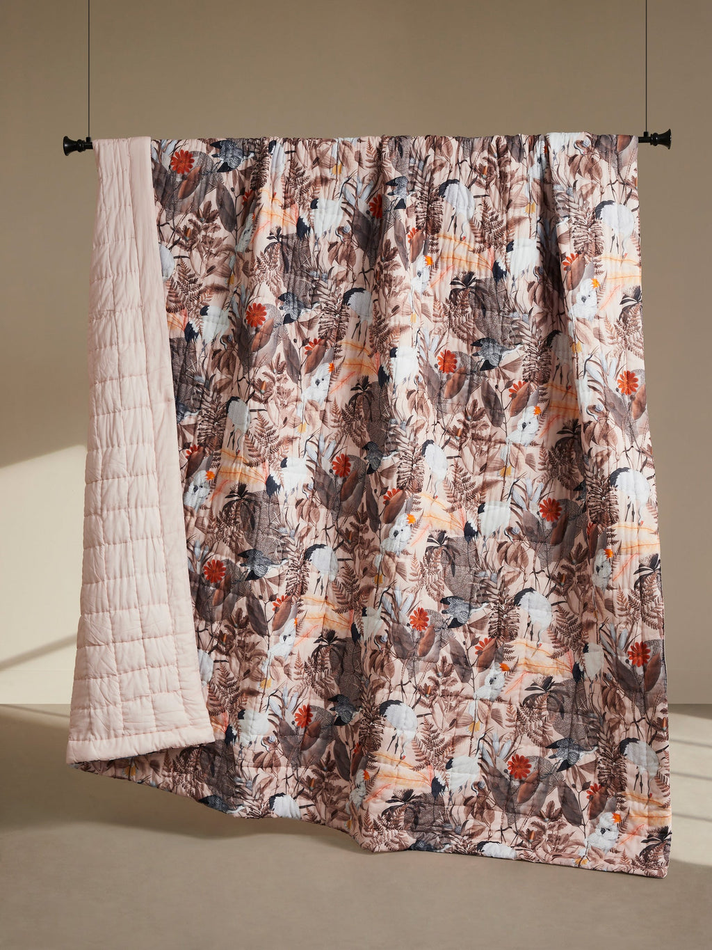 Essence Reversible Printed Summer Quilt Contrast Living