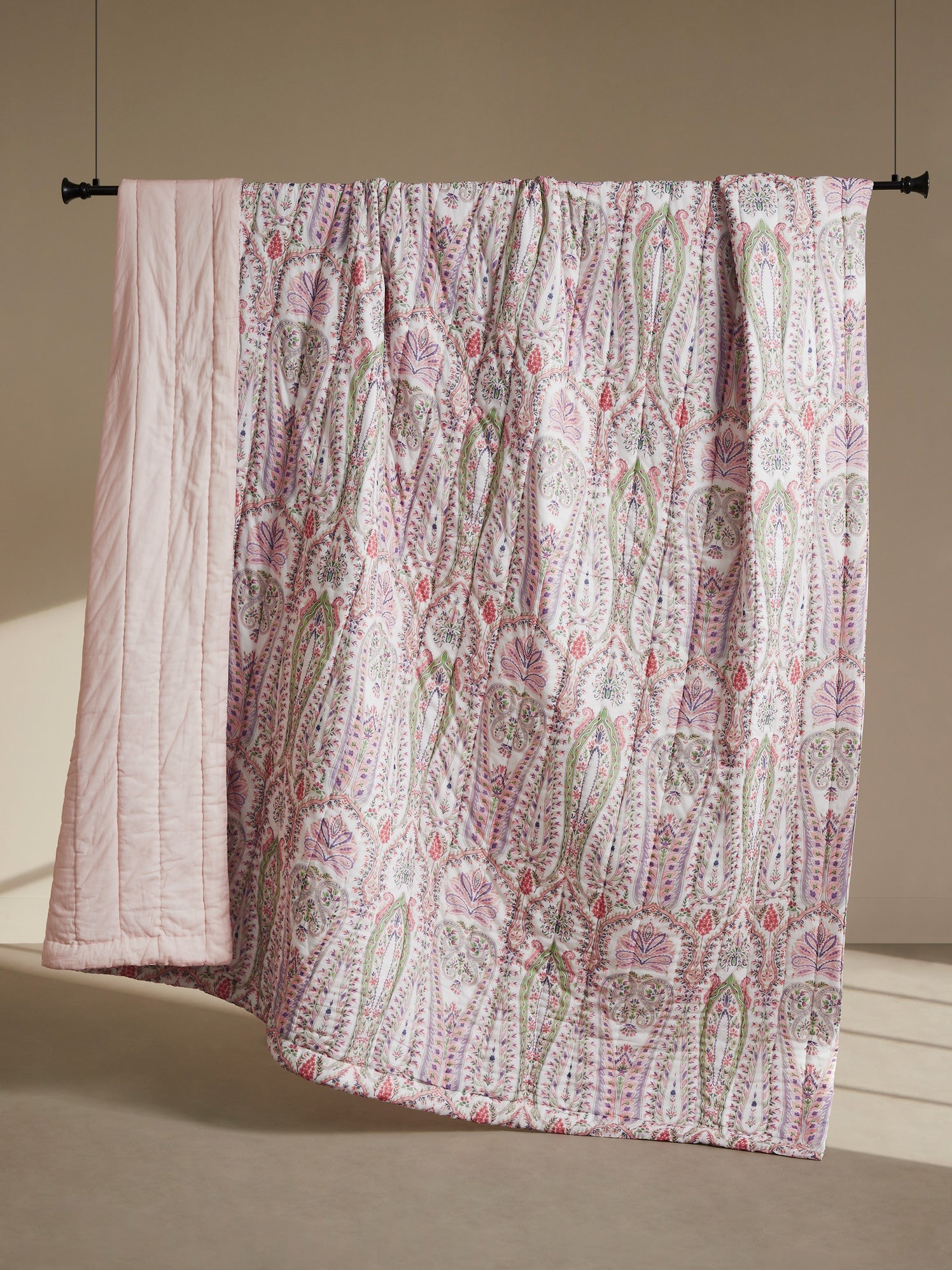Imperial Reversible Printed Summer Quilt Contrast Living