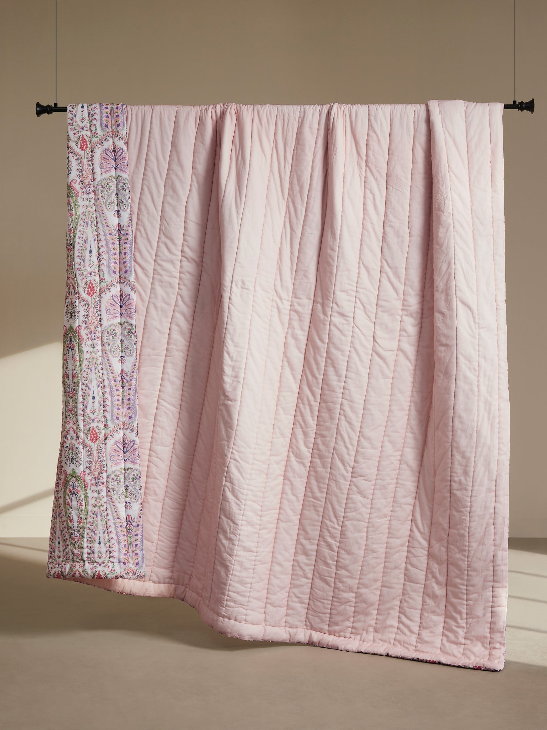 Imperial Reversible Printed Summer Quilt Contrast Living