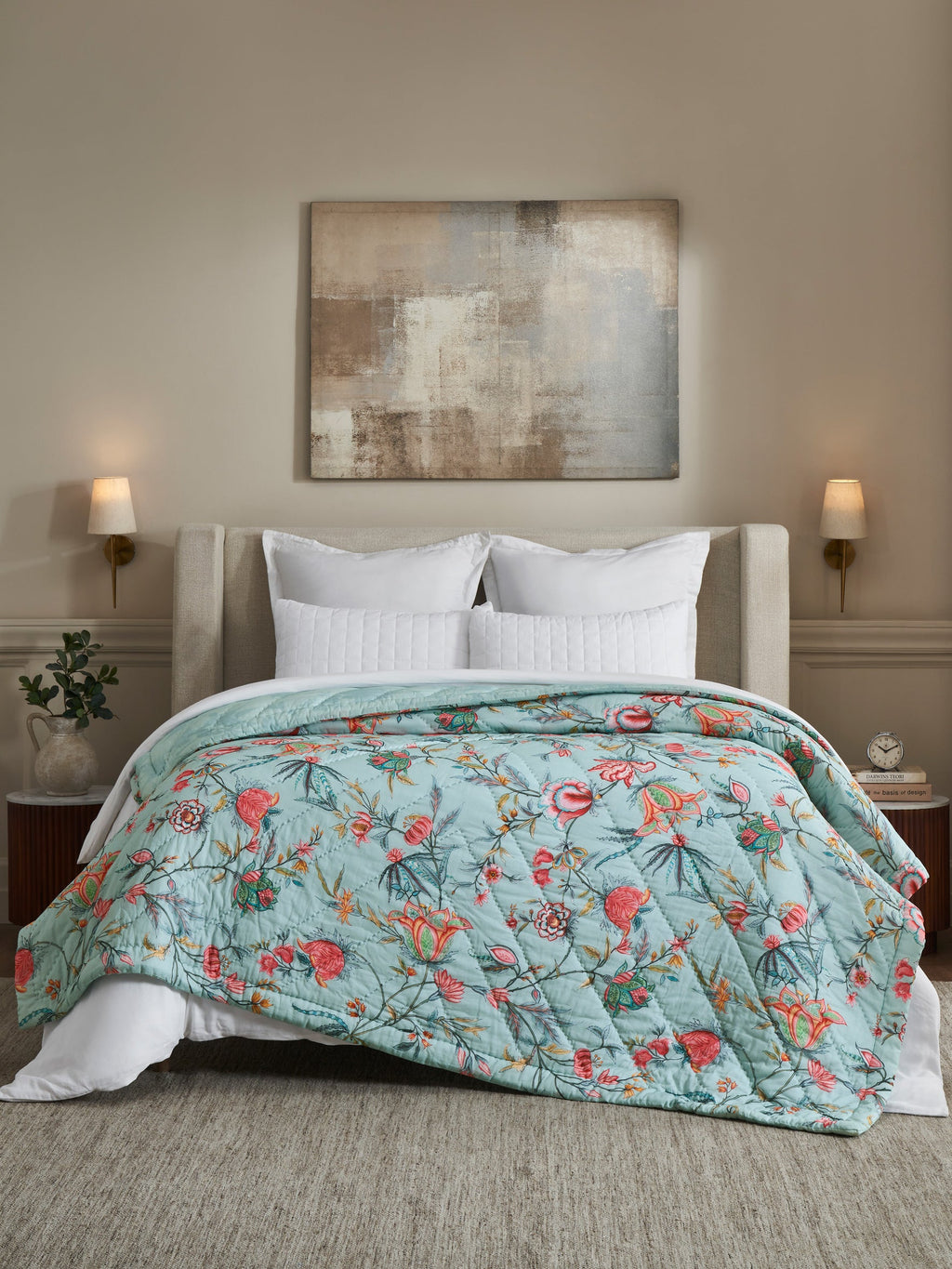 Rasi Reversible Printed Summer Quilt Contrast Living
