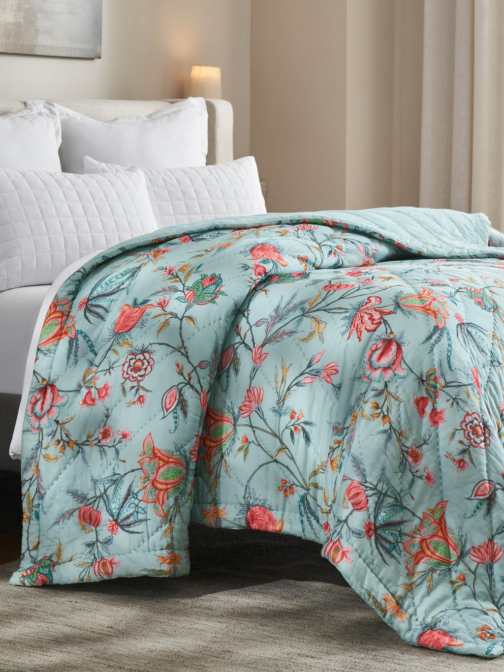 Rasi Reversible Printed Summer Quilt Contrast Living