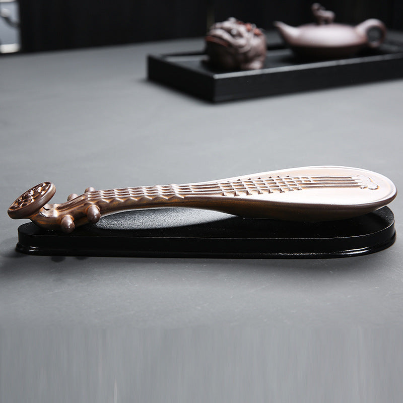 Incense Stick Pipa Guqin Ceramics Agarwood And Incense Burner Creative kafalo