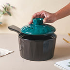 Cook and Serve Ceramic Cookware with Lid and Handle Nestasia