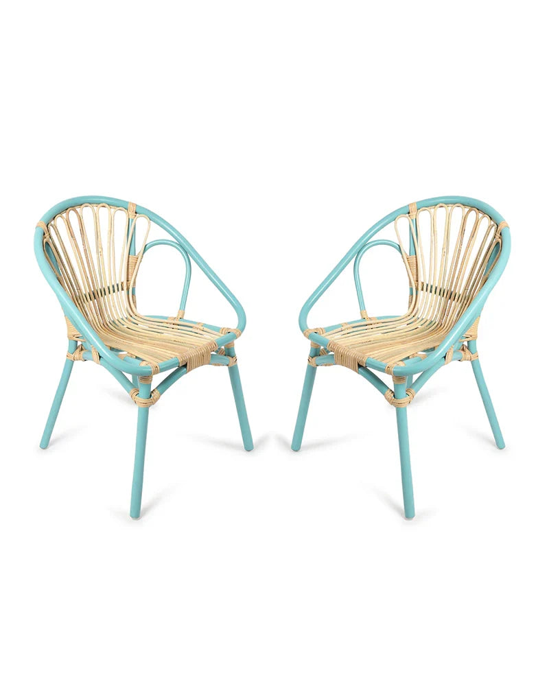 Handcrafted Bamboo Arm Chairs for Living Room and Lounge