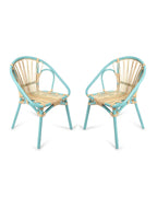 Handcrafted Bamboo Arm Chairs for Living Room and Lounge
