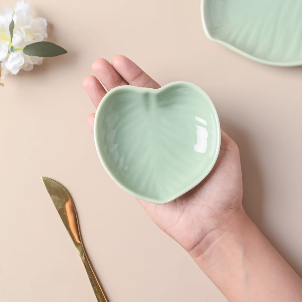 Taro Leaf Dip Bowl Nestasia