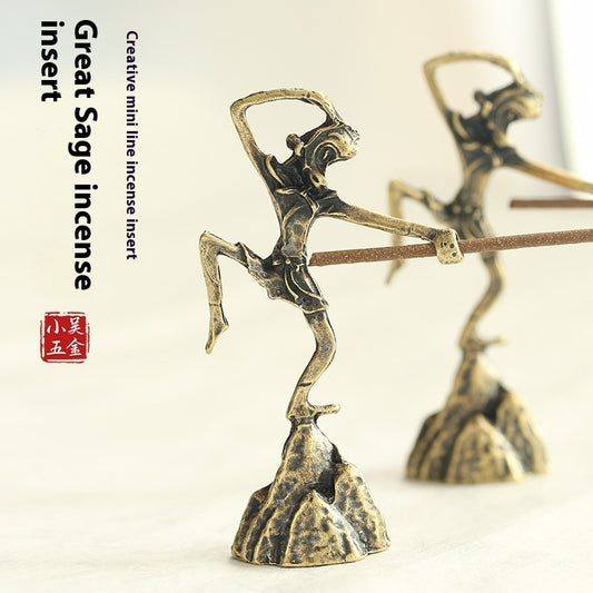 Sun Wukong Incense Holder Qi Tian Da Sheng Creative Mini Joss-stick Incense Holder