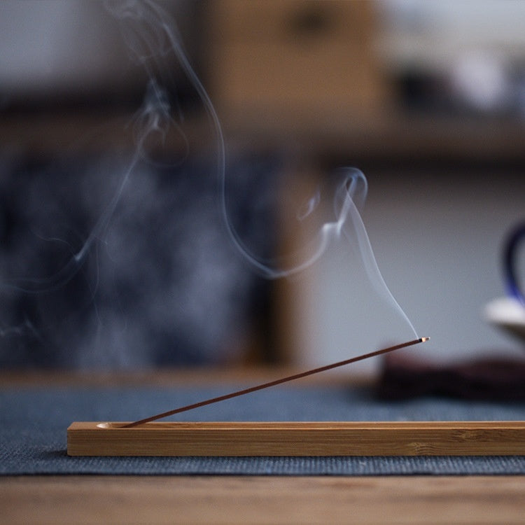 Bamboo Allegro Incense Stick And Base Wooden Incense Power Strip Incense Holder Household Joss-stick Base kafalo