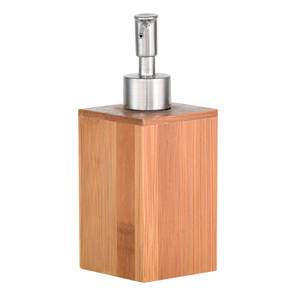Wooden lotion bottle