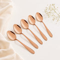 Rose Gold PVD Coated Spoon Set Of 12 Nestasia