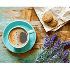 Breakfast Tea DIY Paint By Numbers Kit Nestasia