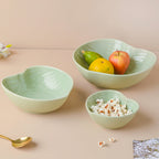 Taro Leaf 30 Piece Dinner Set For 6 Nestasia
