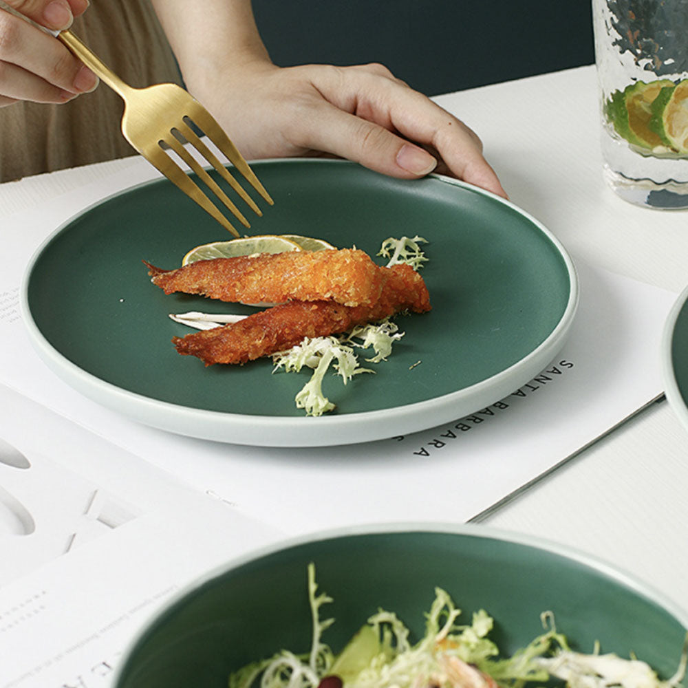 Zoella Snack Plate Green Nestasia