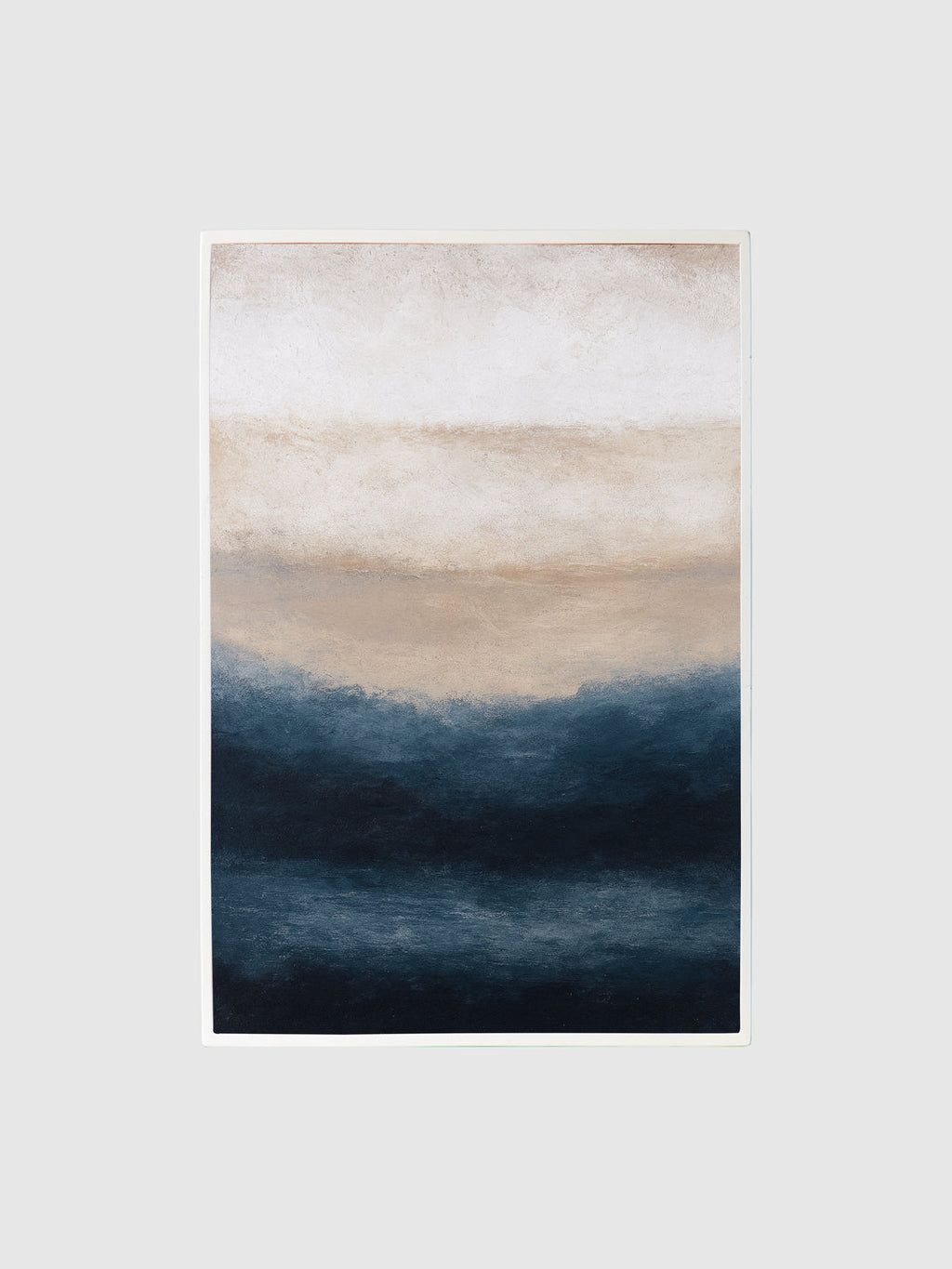 The Promise of Blue | Printed Canvas Wall Art Contrast Living