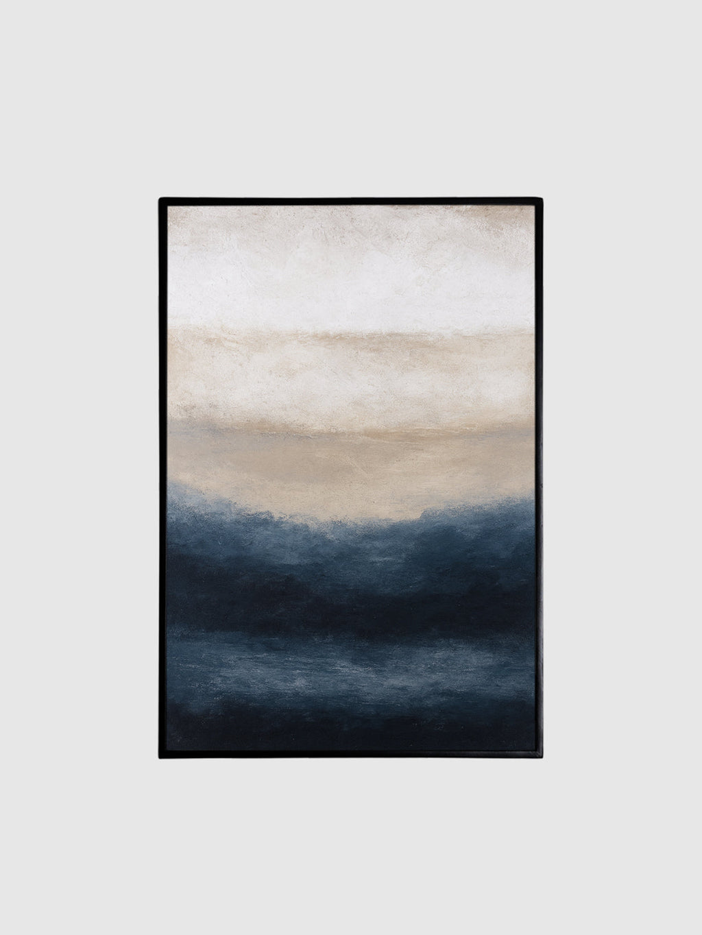 The Promise of Blue | Printed Canvas Wall Art Contrast Living